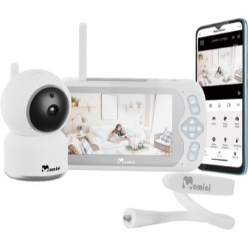 Momini BlissEye Baby monitor audio digital pentru bebeluși - imagine 2